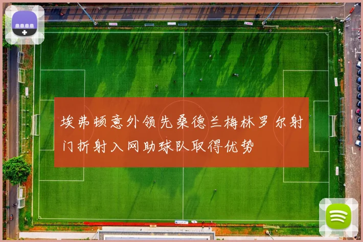 埃弗顿意外领先桑德兰梅林罗尔射门折射入网助球队取得优势
